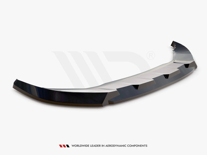 Audi Q4 e-Tron Sportback Mk1 Front Splitter V.1 - Maxton Design