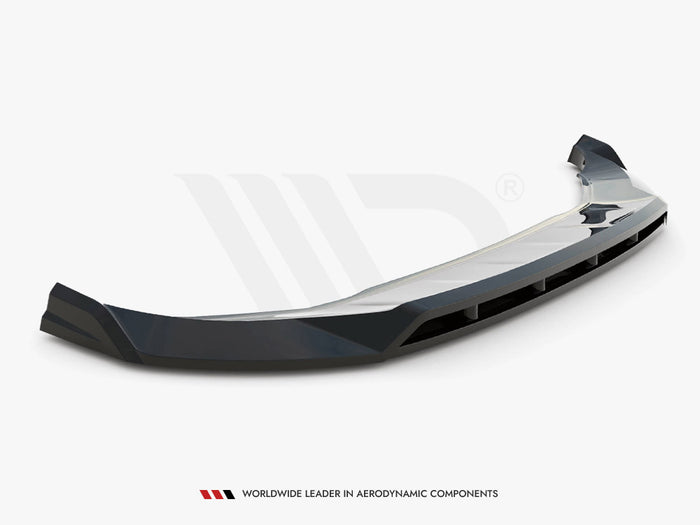 Audi Q4 e-Tron Sportback Mk1 Front Splitter V.2 - Maxton Design