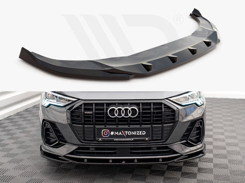 Audi Q3 S-Line F3 Front Splitter V.1 - Maxton Design
