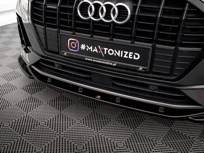 Audi Q3 S-Line F3 Front Splitter V.1 - Maxton Design