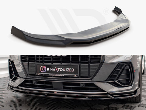 Audi Q3 S-Line F3 Front Splitter V.2 - Maxton Design