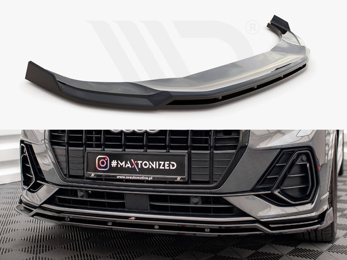 Audi Q3 S-Line F3 Front Splitter V.2 - Maxton Design