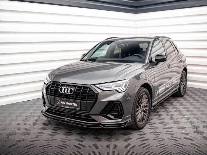 Audi Q3 S-Line F3 Front Splitter V.2 - Maxton Design