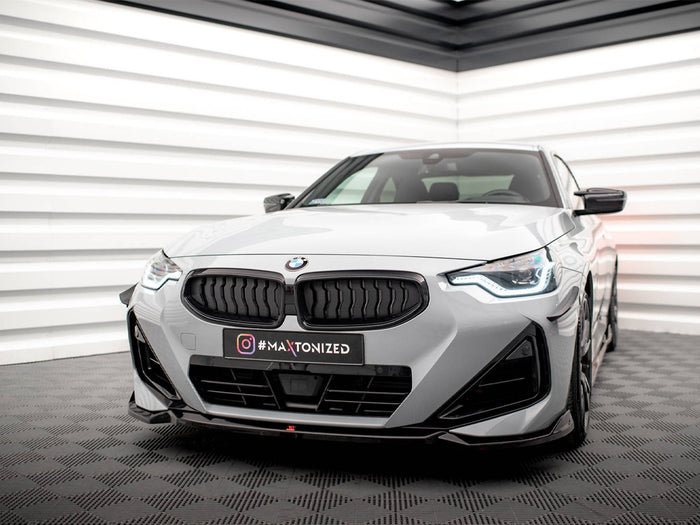 BMW 2 Coupe M-Pack / M240i G42 Front Splitter V.1 - Maxton Design