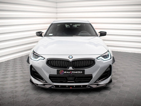 Maxton Design - FRONT SPLITTER V.2 BMW 2 COUPE M-PACK / M240I G42