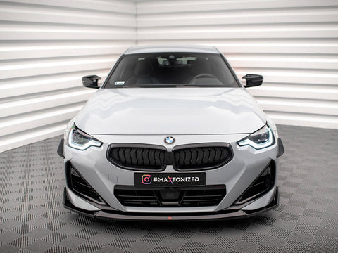 Maxton Design - FRONT SPLITTER V.3 BMW 2 COUPE M-PACK / M240I G42