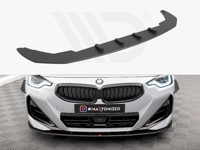 Maxton Design - STREET PRO FRONT SPLITTER BMW 2 COUPE M-PACK / M240I G42