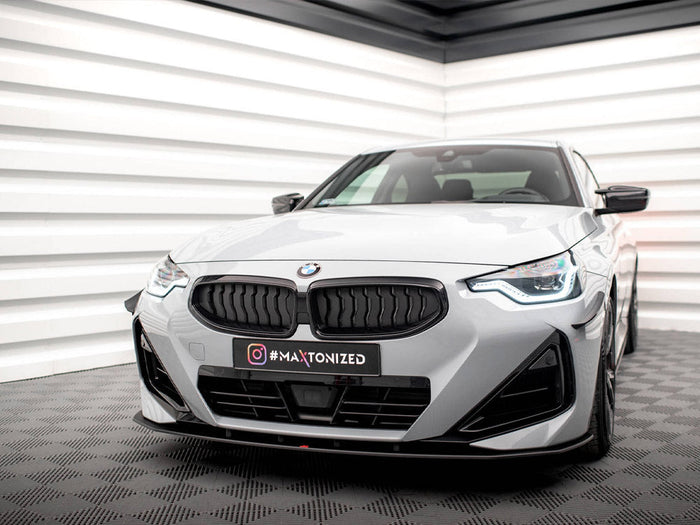 Maxton Design - STREET PRO FRONT SPLITTER BMW 2 COUPE M-PACK / M240I G42