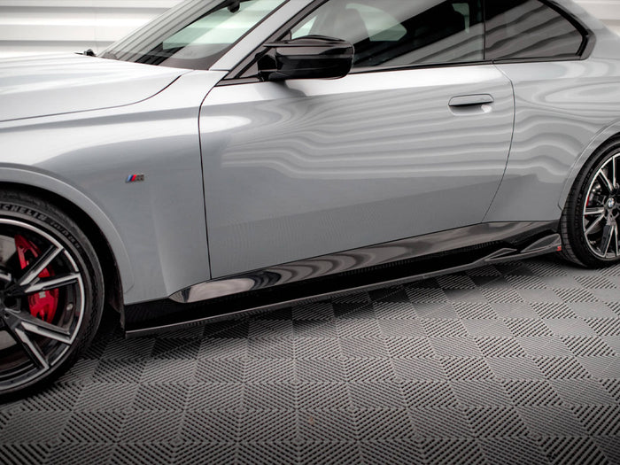 BMW 2 Coupe M-Pack / M240i G42 Side Skirts Diffusers V.1 - Maxton Design