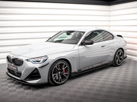 Maxton Design - STREET PRO SIDE SKIRTS DIFFUSERS BMW 2 COUPE M-PACK / M240I G42