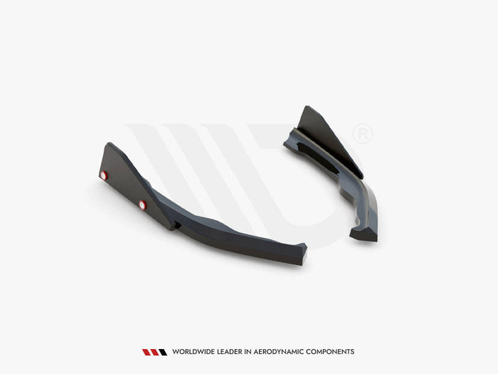 Maxton Design - REAR SIDE SPLITTERS V.2 + FLAPS BMW 2 COUPE M-PACK G42