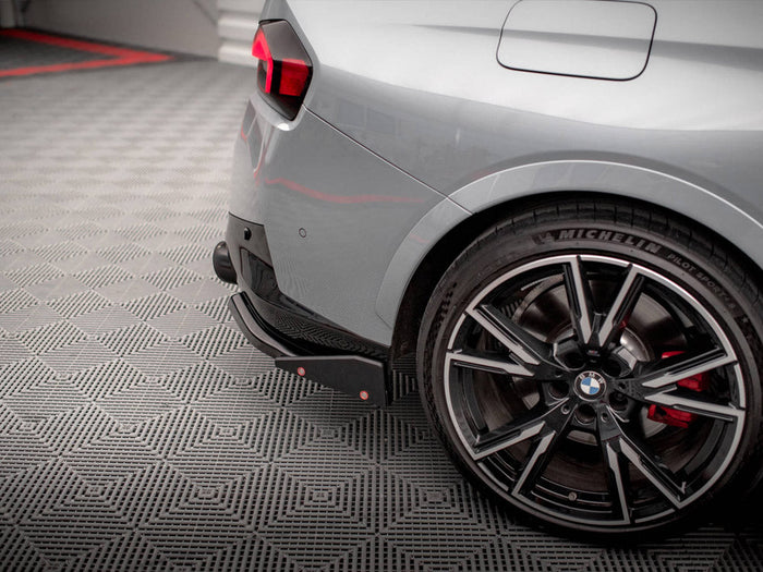 Maxton Design - REAR SIDE SPLITTERS V.2 + FLAPS BMW 2 COUPE M240I G42