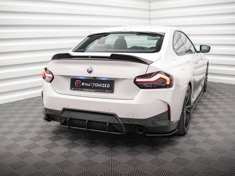 Maxton Design - STREET PRO REAR SIDE SPLITTERS BMW 2 COUPE M-PACK G42