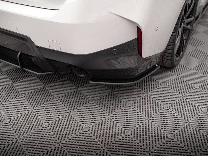 Maxton Design - STREET PRO REAR SIDE SPLITTERS BMW 2 COUPE M-PACK G42