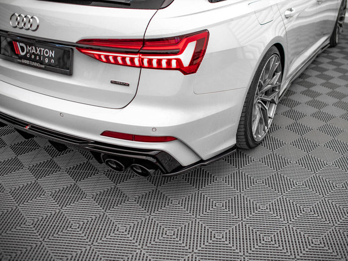 Maxton Design - Rear Side Splitters Audi A6 S-Line / S6 C8 / C8 Facelift