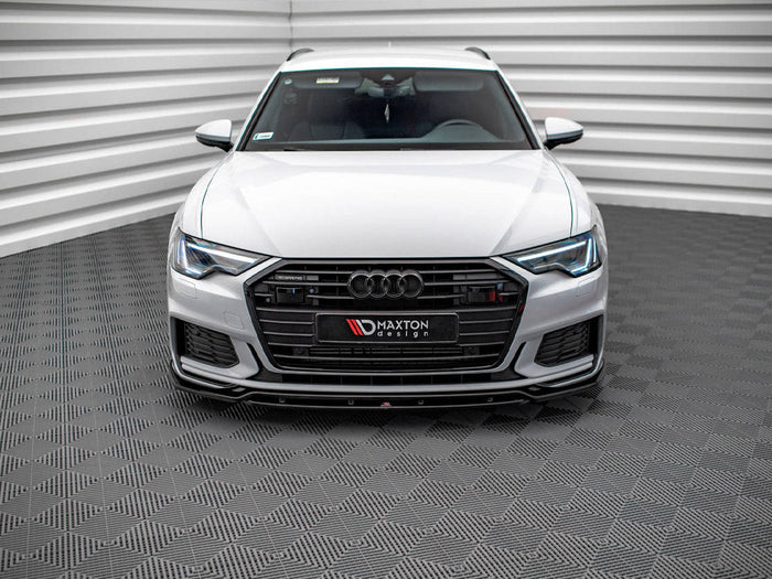 Maxton Design - Front Splitter V.3 Audi A6 S-Line / S6 C8 / C8 Facelift