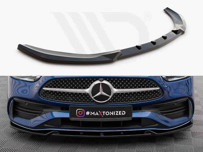 Front Splitter V.1 Mercedes-Benz C AMG-Line / 43 AMG W206 - Maxton Design