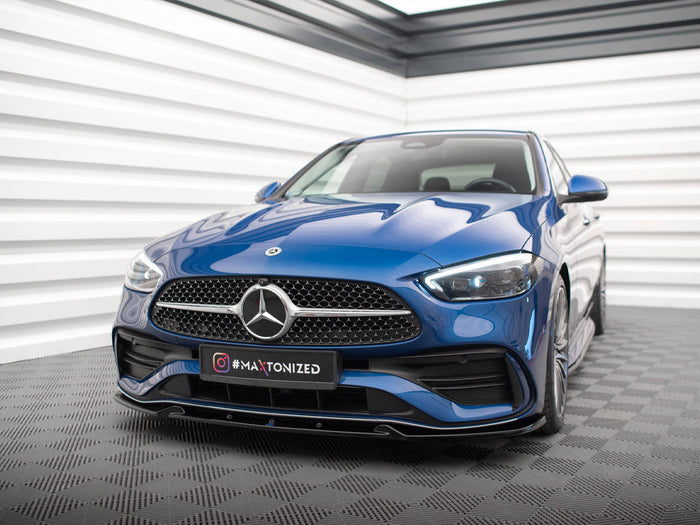 Front Splitter V.1 Mercedes-Benz C AMG-Line / 43 AMG W206 - Maxton Design