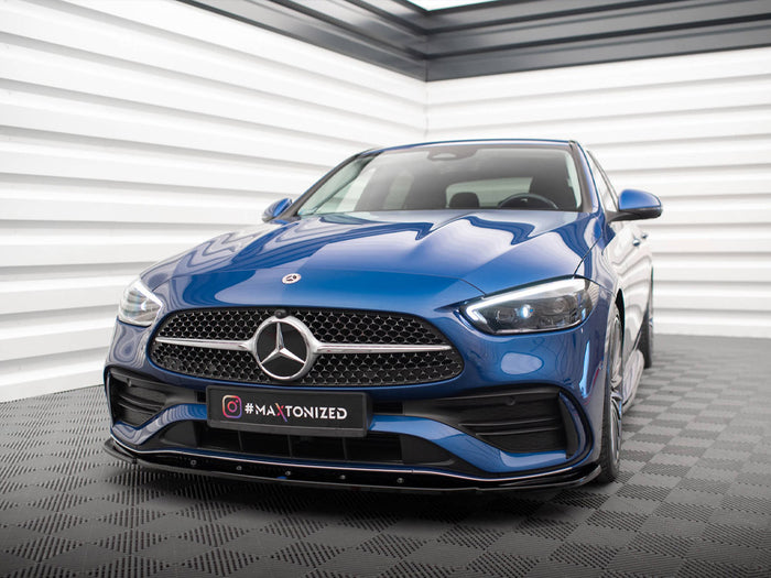 Front Splitter V.2 Mercedes-Benz C AMG-Line / 43 AMG W206 - Maxton Design