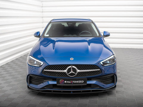 Maxton Design - FRONT SPLITTER V.2 MERCEDES C AMG-LINE W206 / 43 AMG W206