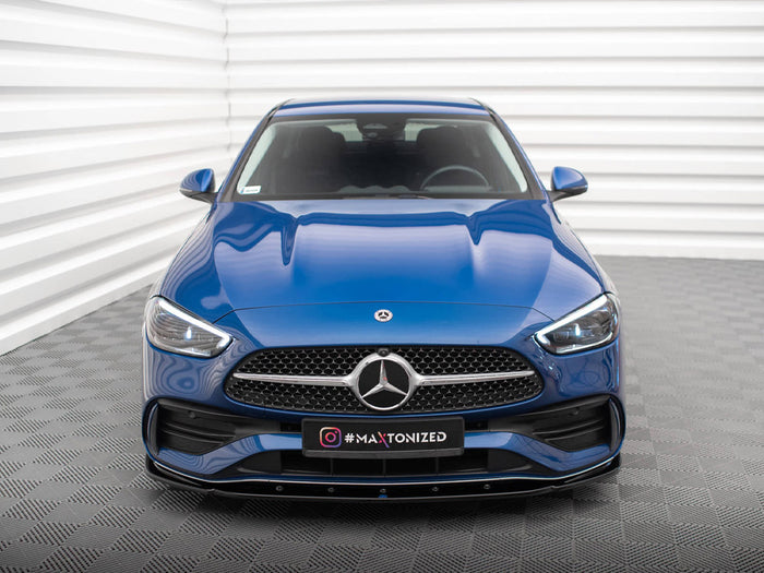 Front Splitter V.2 Mercedes-Benz C AMG-Line / 43 AMG W206 - Maxton Design