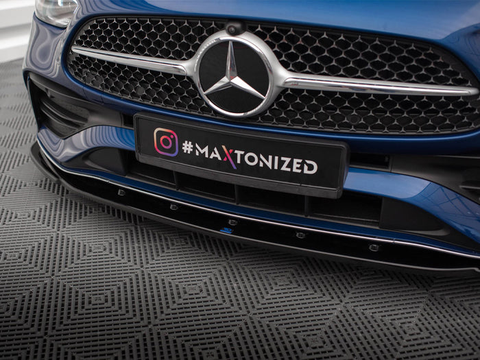 Front Splitter V.2 Mercedes-Benz C AMG-Line / 43 AMG W206 - Maxton Design