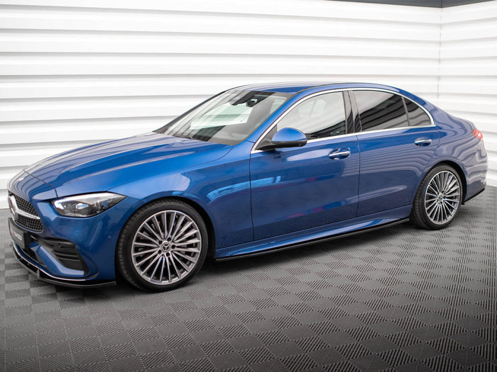 Side Skirts Diffusers Mercedes-Benz C AMG-Line / 43 AMG W206 - Maxton Design