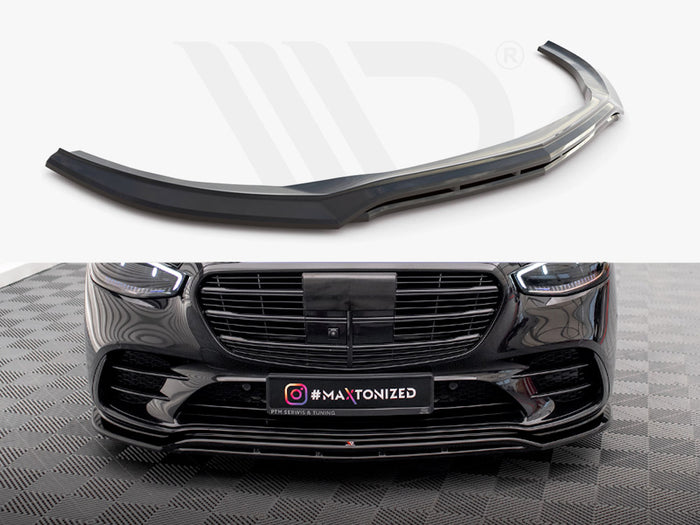 Mercedes S AMG-Line W223 Front Splitter - Maxton Design