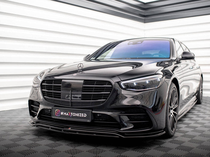 Maxton Design - FRONT SPLITTER MERCEDES S AMG-LINE W223