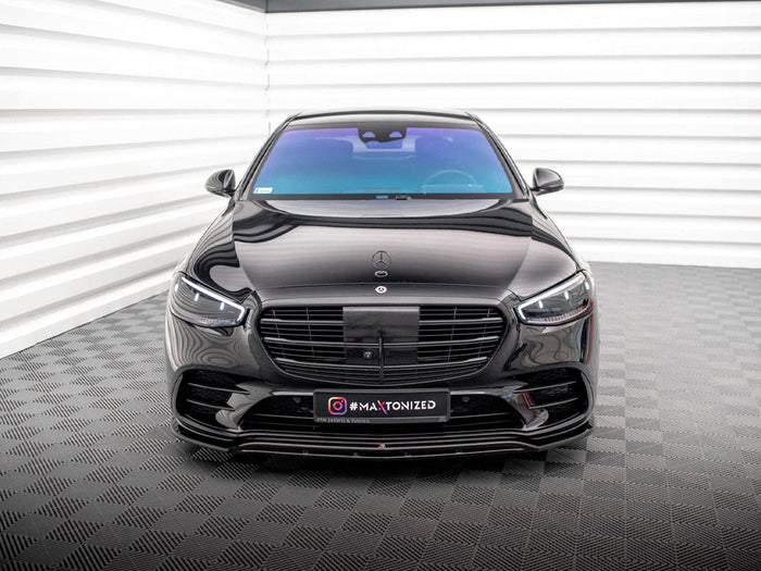 Maxton Design - FRONT SPLITTER MERCEDES S AMG-LINE W223