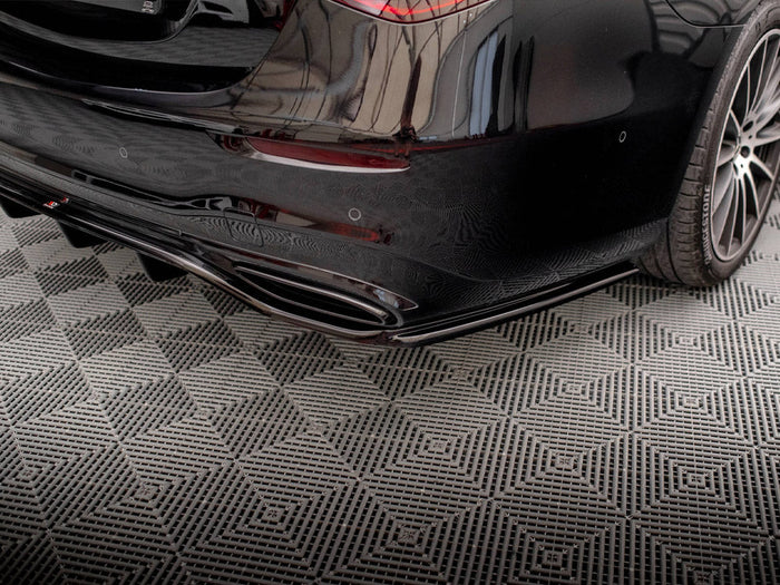 Maxton Design - CENTRAL REAR SPLITTER (VERTICAL BARS) MERCEDES S AMG-LINE W223