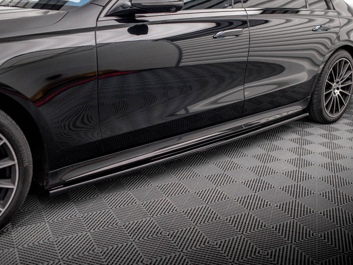 Maxton Design - SIDE SKIRTS DIFFUSERS MERCEDES S LONG AMG-LINE V223