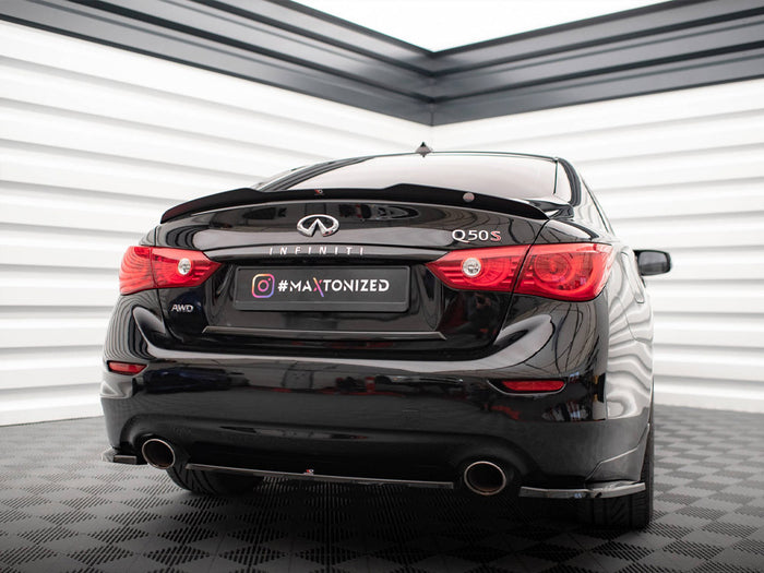 Infiniti Q50 S Mk1 Spoiler CAP - Maxton Design