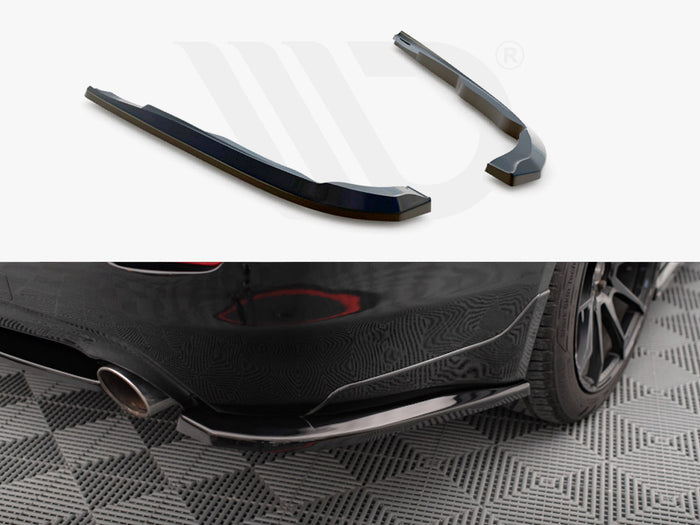 Infiniti Q50 S Mk1 Rear Side Splitters - Maxton Design