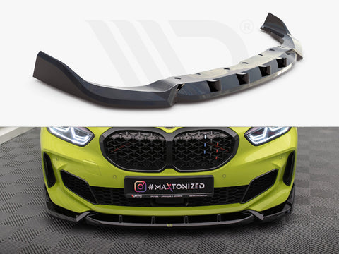 BMW 1 M-Sport / M135i / 128ti F40 Front Splitter V.7 - Maxton Design