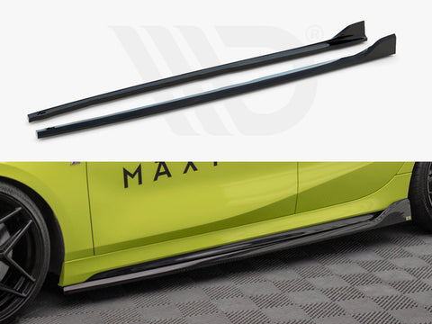 BMW 1 F40 M-Sport / M135i Side Skirts Diffusers V.5 - Maxton Design