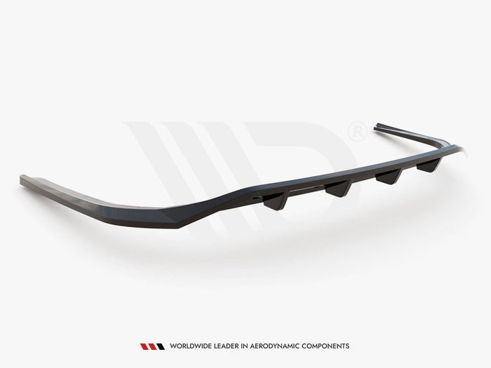 Lexus ES F Sport Mk7 Central Rear Splitter (Vertical Bars) - Maxton Design