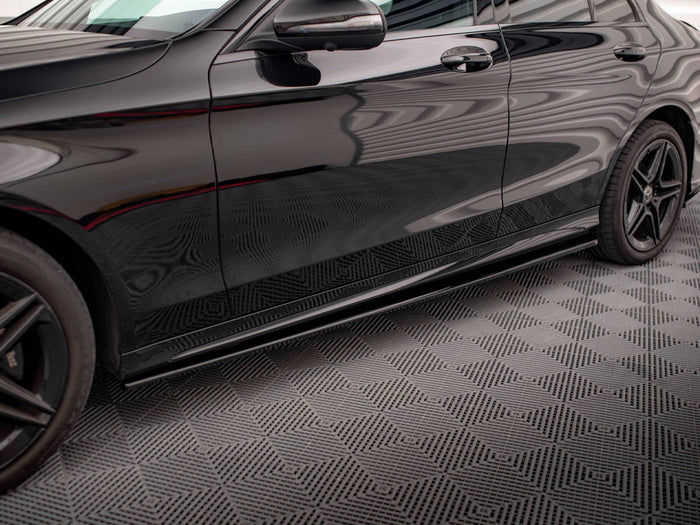 Side Skirts Diffusers Mercedes-Benz C43 / C AMG-Line Sedan / Estate W205 / S205 Facelift - Maxton Design