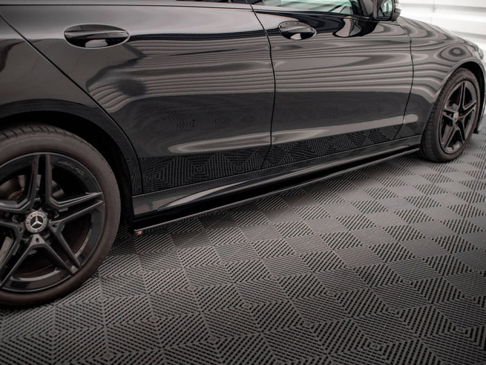 Side Skirts Diffusers Mercedes-Benz C43 / C AMG-Line Sedan / Estate W205 / S205 Facelift - Maxton Design