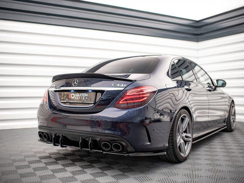Maxton Design - Street PRO Rear Diffuser Mercedes-AMG C43 Sedan / Estate W205 / S205 Facelift
