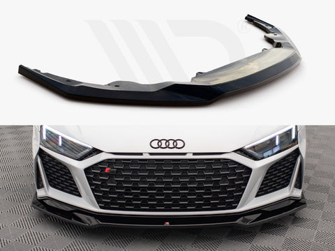 Audi R8 Mk2 Facelift Front Splitter V.3 - Maxton Design