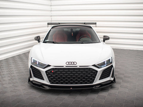 Maxton Design - FRONT SPLITTER V.3 + FLAPS AUDI R8 MK2 FACELIFT