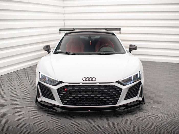 Maxton Design - FRONT SPLITTER V.3 + FLAPS AUDI R8 MK2 FACELIFT