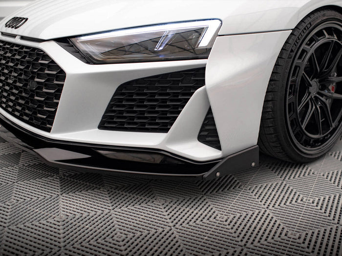 Maxton Design - FRONT SPLITTER V.3 + FLAPS AUDI R8 MK2 FACELIFT
