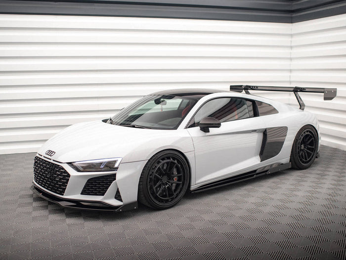 Maxton Design - SIDE SKIRTS DIFFUSERS V.2 + FLAPS AUDI R8 MK2 FACELIFT
