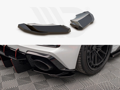Audi R8 Mk2 Facelift Rear Side Splitters - Maxton Design