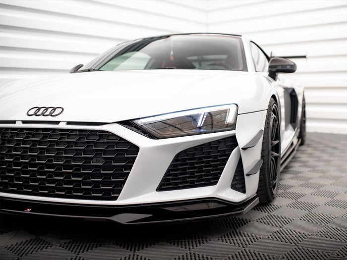 Maxton Design - FRONT BUMPER WINGS (CANARDS) AUDI R8 MK2 FACELIFT