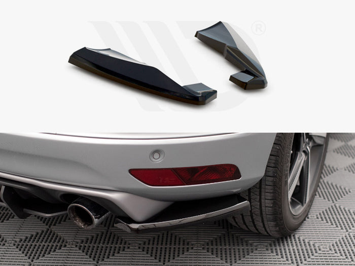 Volvo XC60 R-Design Mk1 Facelift Rear Side Splitters - Maxton Design