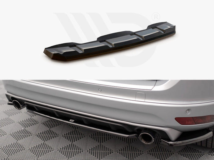 Volvo XC60 R-Design Mk1 Facelift Central Rear Splitter - Maxton Design