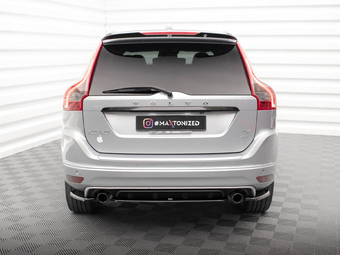 Volvo XC60 R-Design Mk1 Facelift Central Rear Splitter - Maxton Design